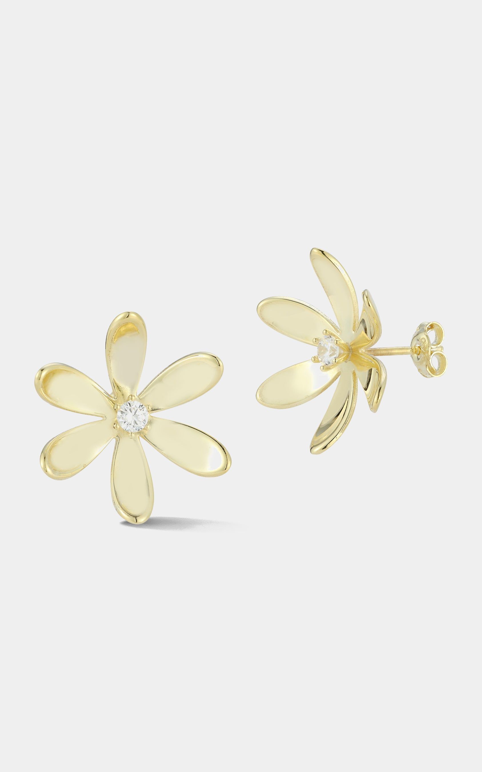 Sterling Flower Statement Stud sold by Lord & Taylor