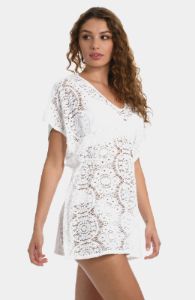 Crochet Kaftan Swim Coverup Dress sold by Lord & Taylor