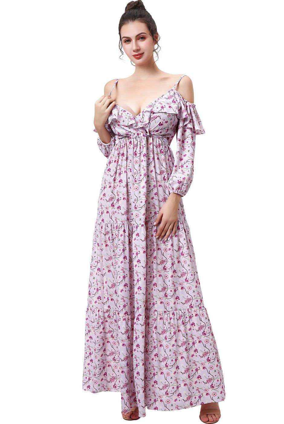 Raina Nursing Maxi Dress sold by Lord & Taylor product image thumbnail 3