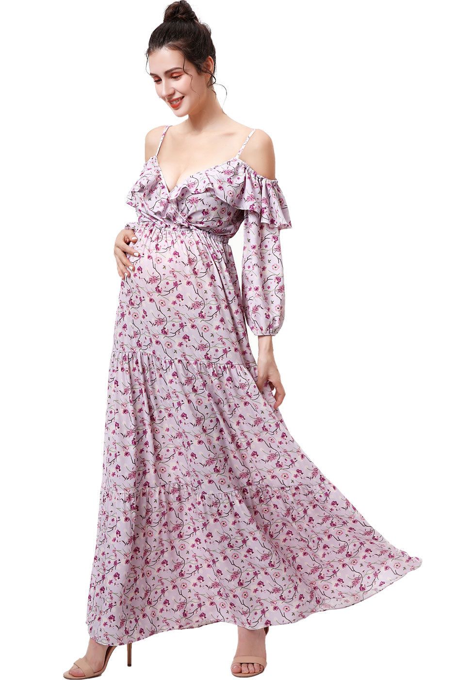 Raina Nursing Maxi Dress sold by Lord & Taylor product image thumbnail 2
