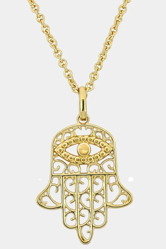 Hamsa Charm Necklace sold by Lord & Taylor