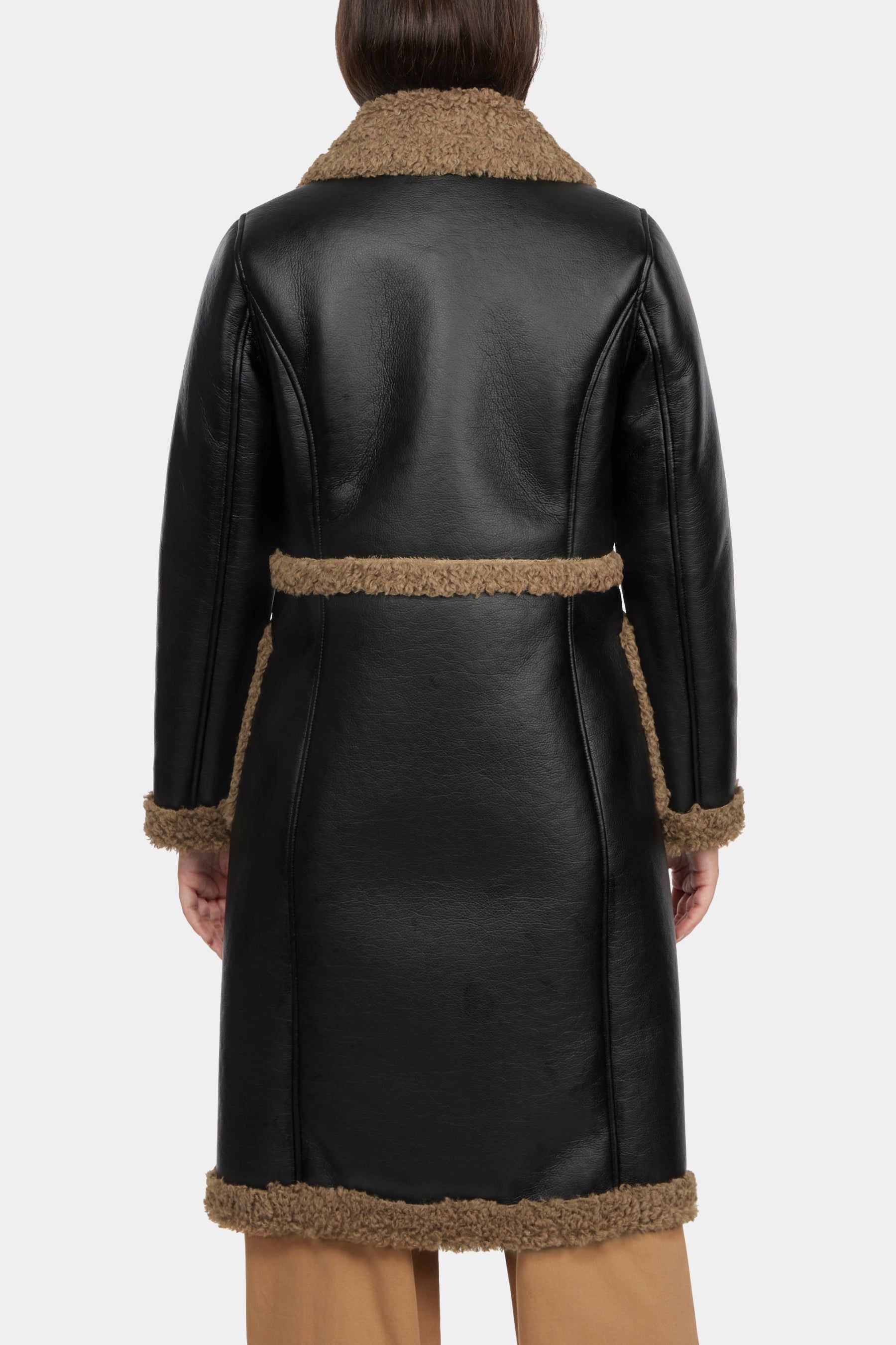 Trisha Faux Shearling Coat sold by Lord & Taylor product image thumbnail 3
