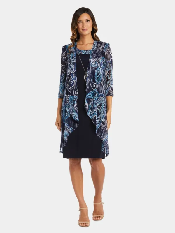 Two-Piece Printed Jacket and Dress Set sold by Lord & Taylor