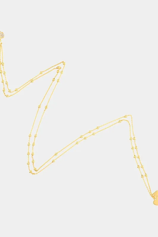 Polished Diamond Heart Dual-Wear Necklace sold by Lord & Taylor