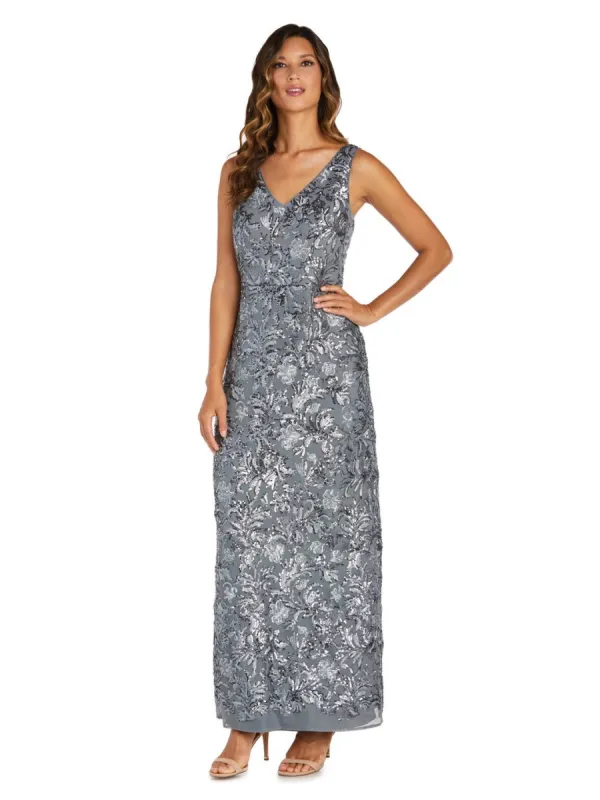 Sequined Column Evening Gown sold by Lord & Taylor