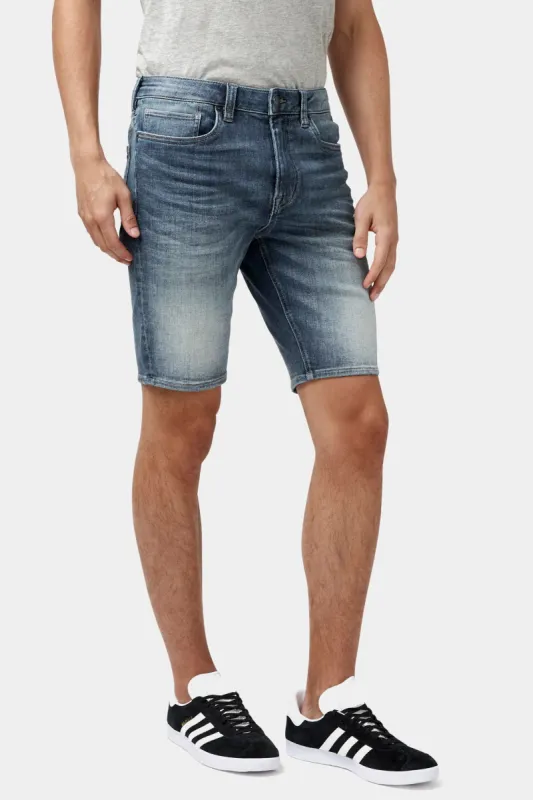 Super Stretch Slim Parker Whiskered Shorts sold by Lord & Taylor