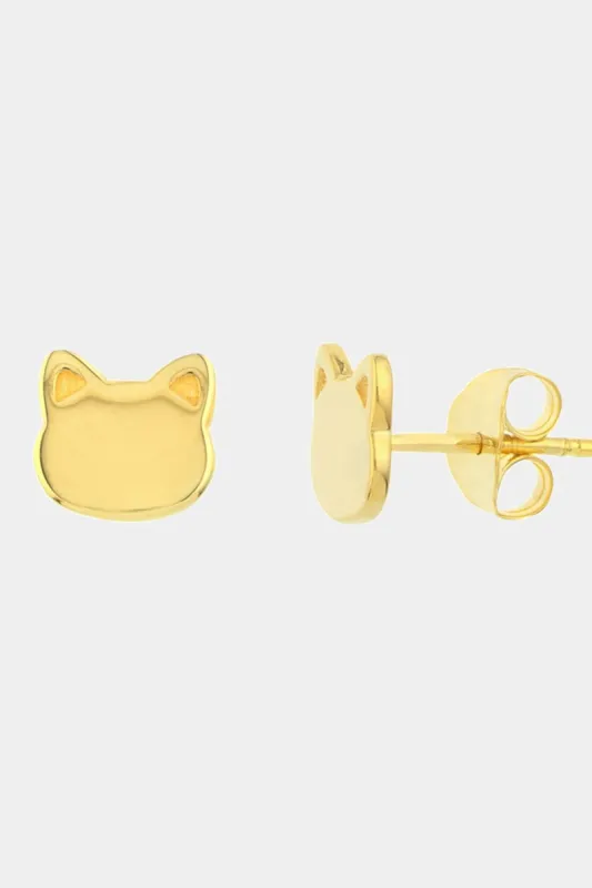 Cat Stud Earrings sold by Lord & Taylor