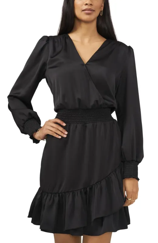 Long Sleeve Smock Waist Tiered Dress sold by Lord & Taylor