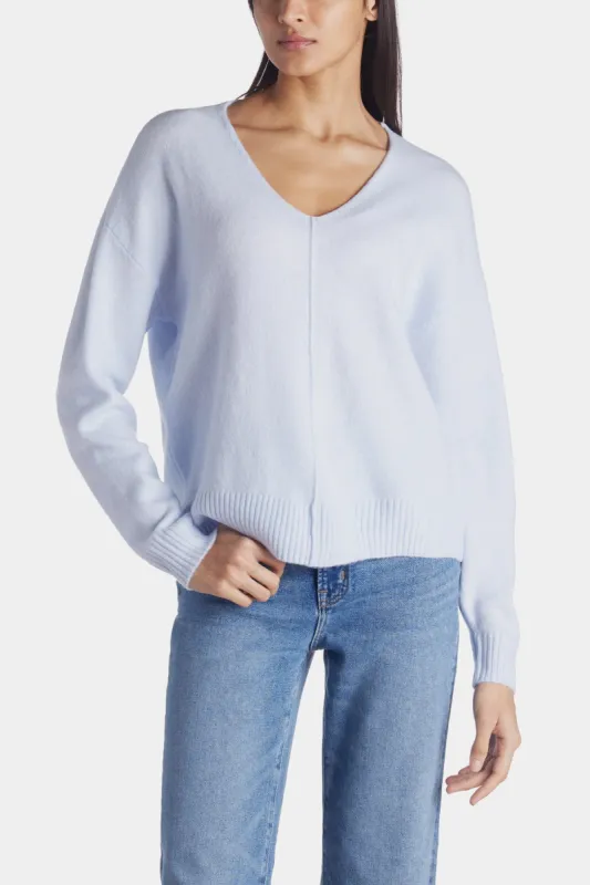 Long Sleeve V-Neck Cozy Sweater sold by Lord & Taylor