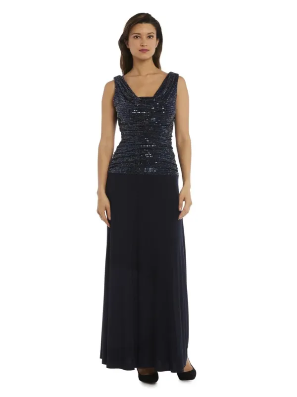 Sleeveless Maxi Gown With Sequined Top sold by Lord & Taylor