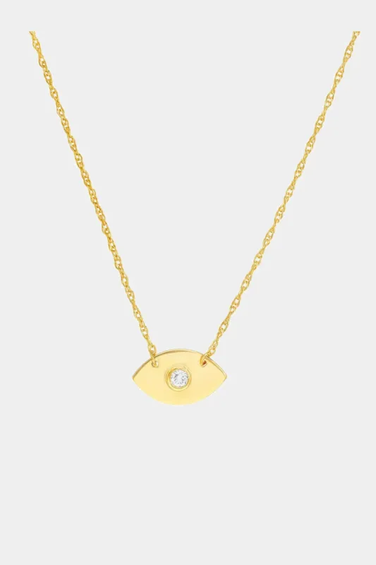 So You Diamond Evil Eye Necklace sold by Lord & Taylor