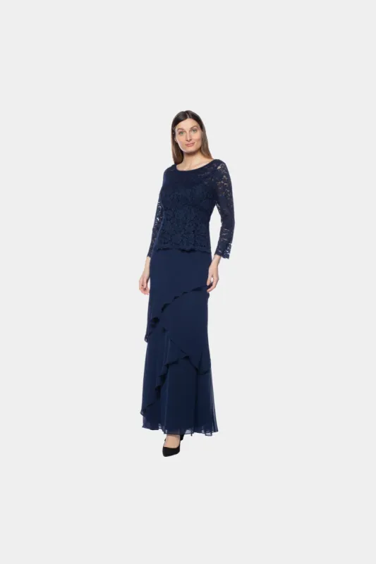Long Sleeve Lace Tier Dress sold by Lord & Taylor
