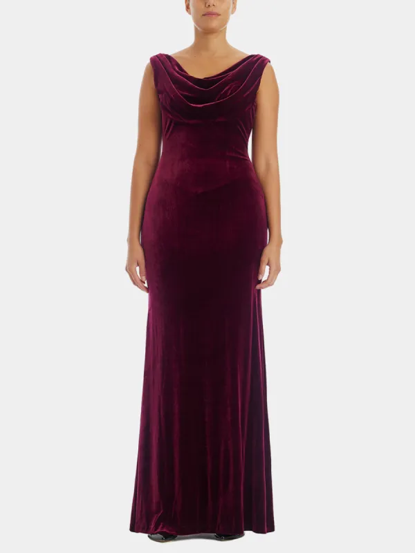 Drape Neck Gown sold by Lord & Taylor
