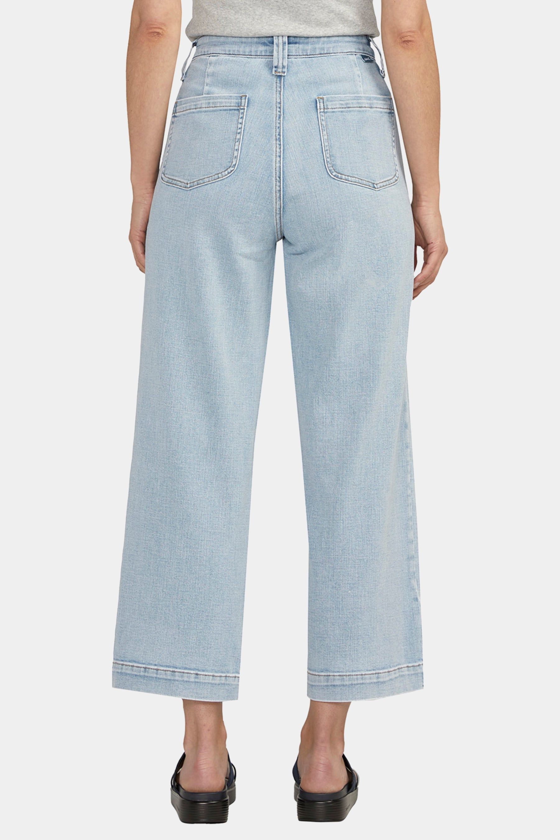 Sophia High Rise Wide Leg Cropped Jeans sold by Lord & Taylor product image thumbnail 5