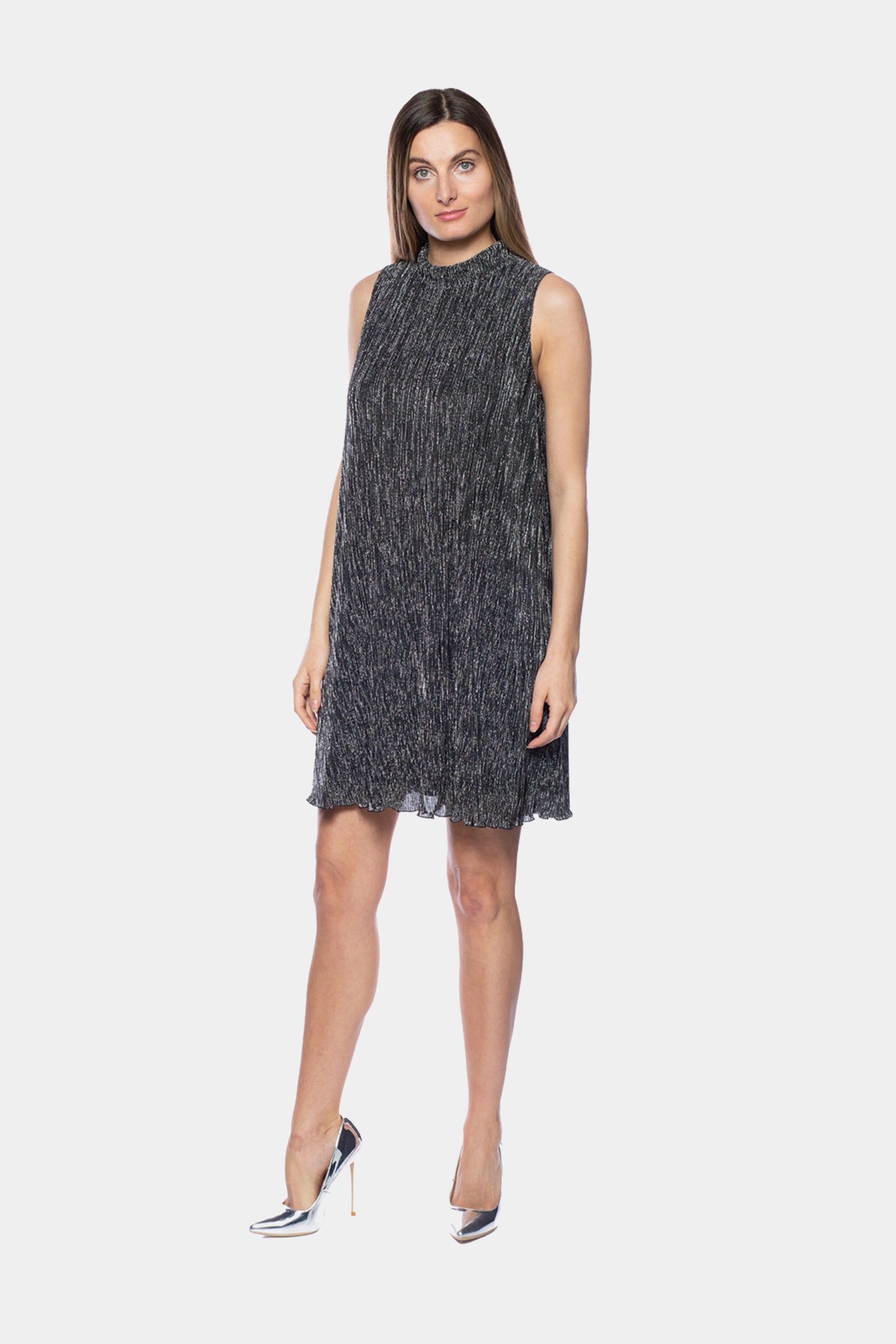 High Neck A-Line Short Dress sold by Lord & Taylor