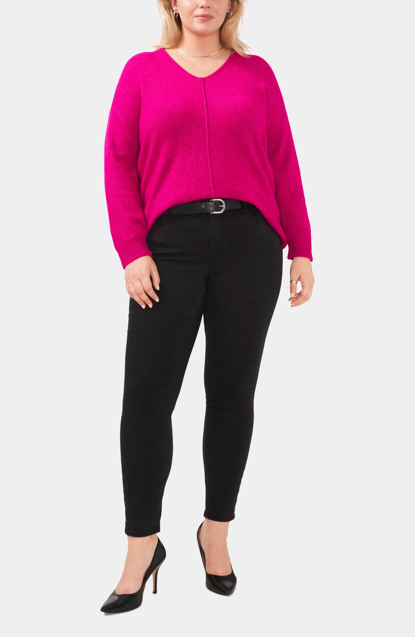 V-Neck Cozy Sweater sold by Lord & Taylor