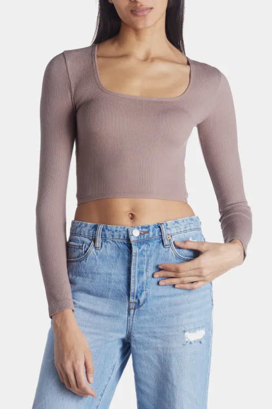 Back And Better Crop Top sold by Lord & Taylor