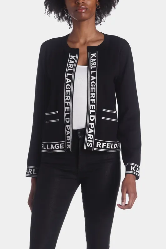 Cardigan with KLP sold by Lord & Taylor
