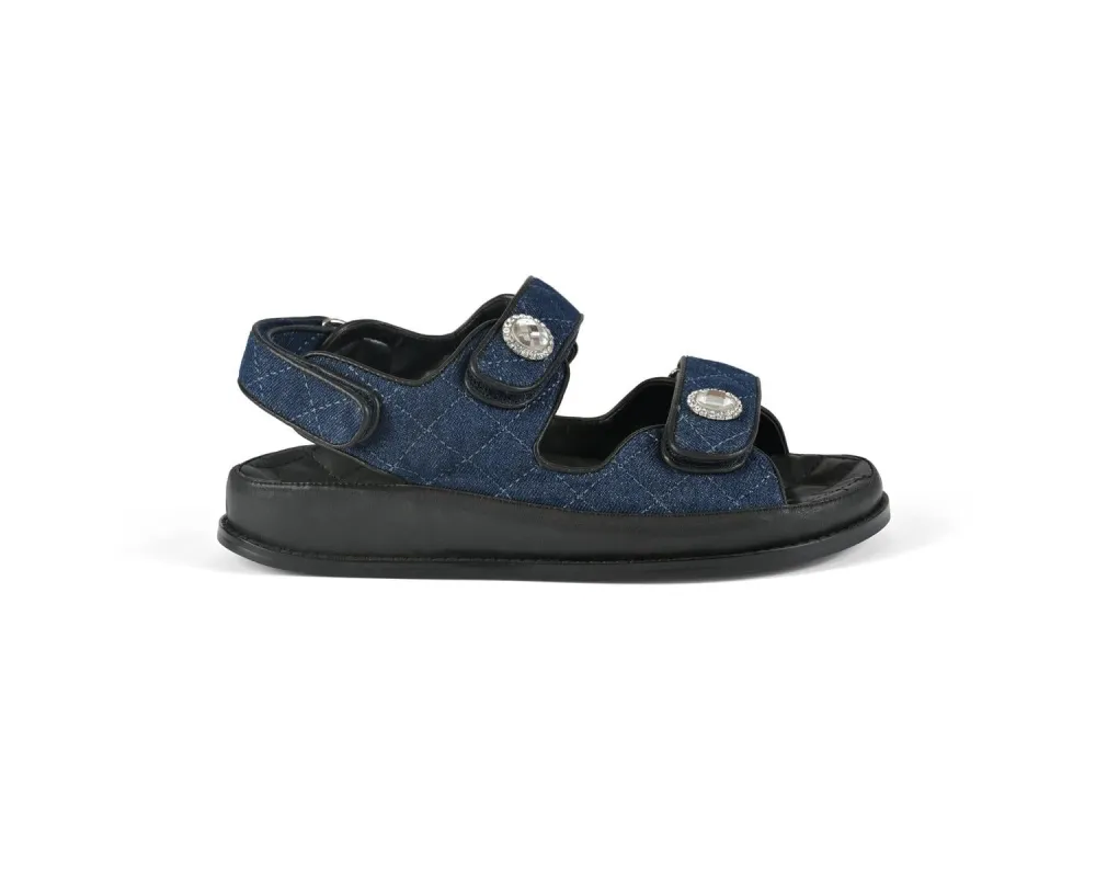 Cami Denim Sandal sold by Lord & Taylor