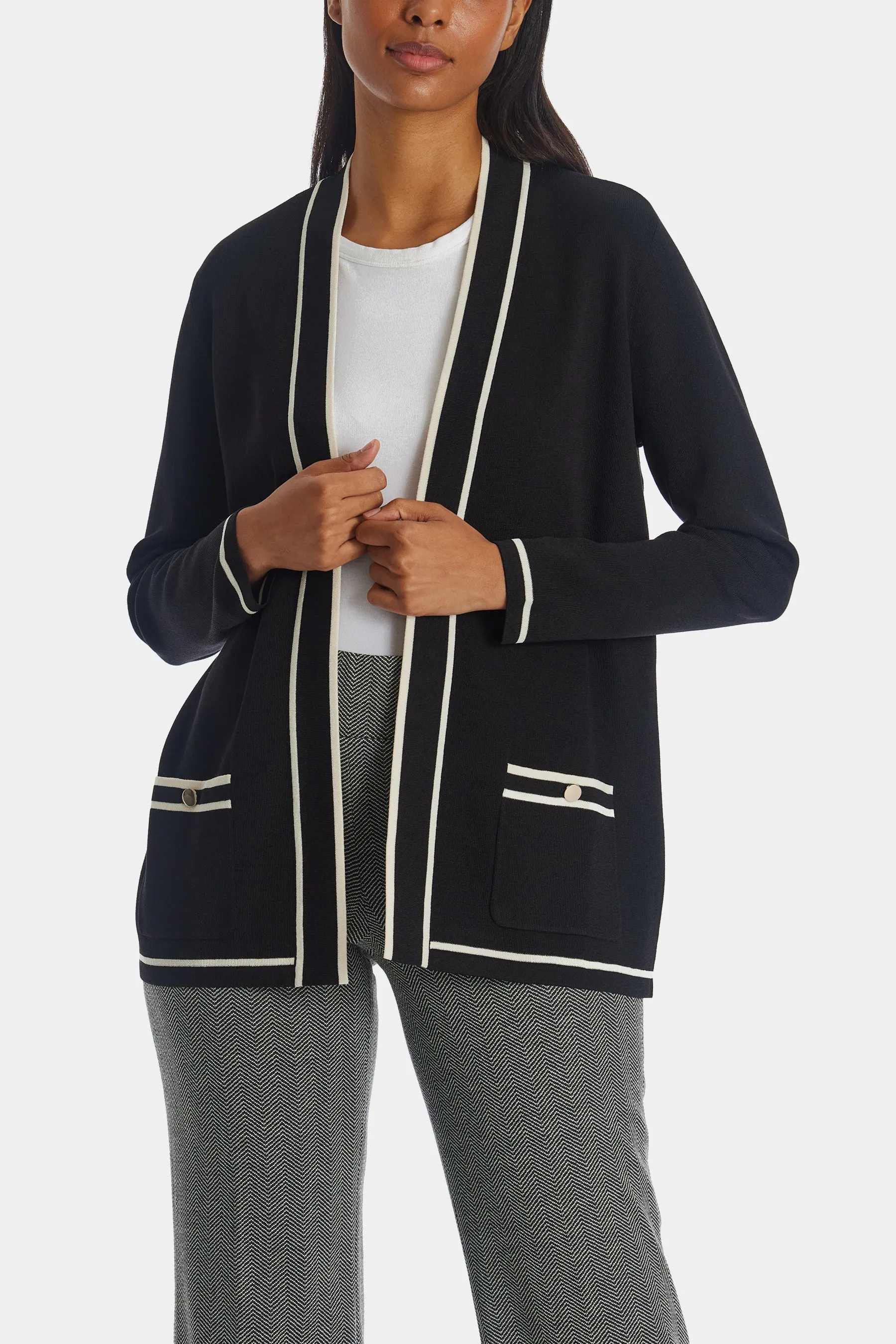 Malibu Colorblock Cardigan sold by Lord & Taylor