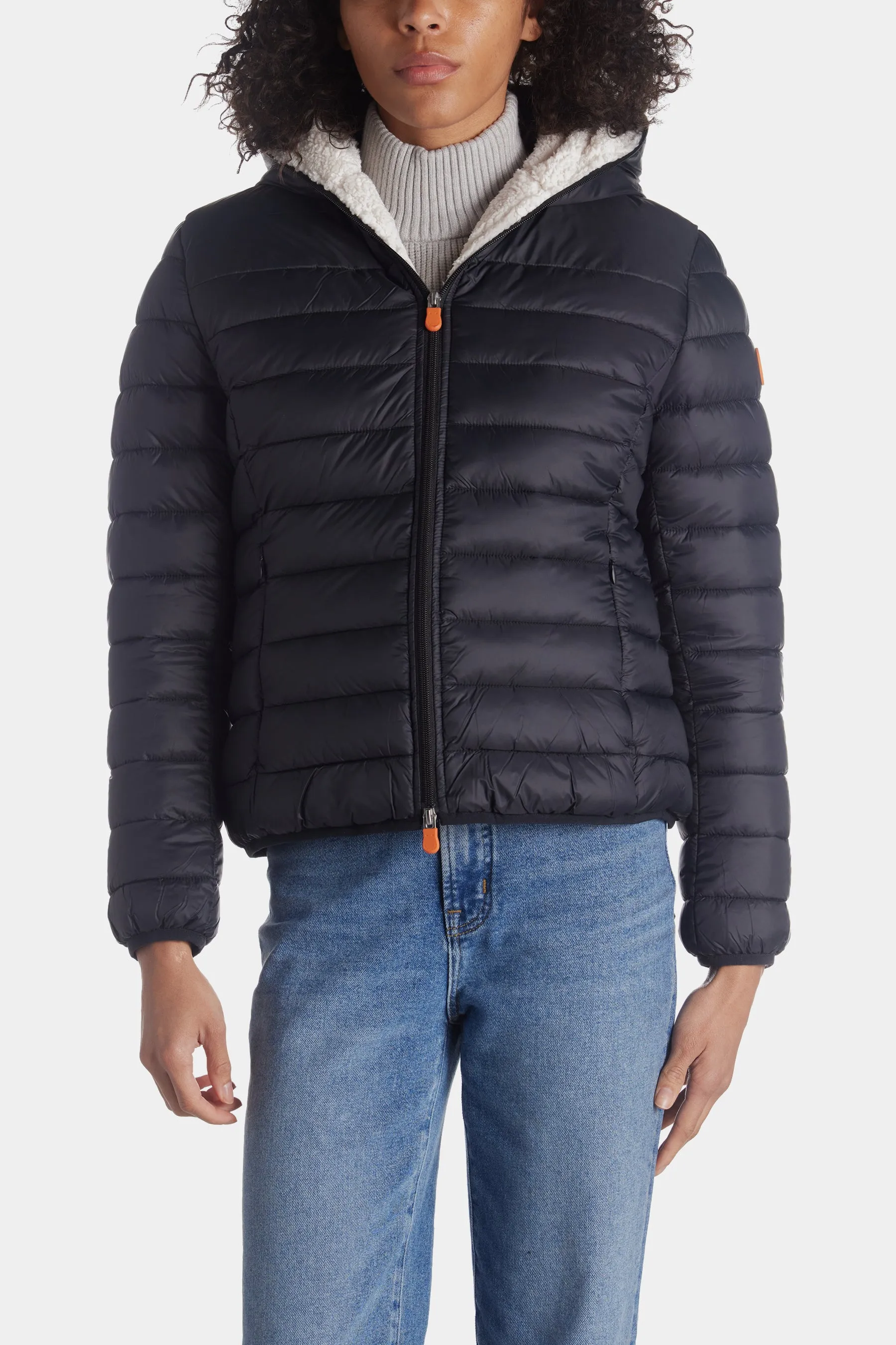 Gwen Hooded Sherpa sold by Lord & Taylor product image thumbnail 2