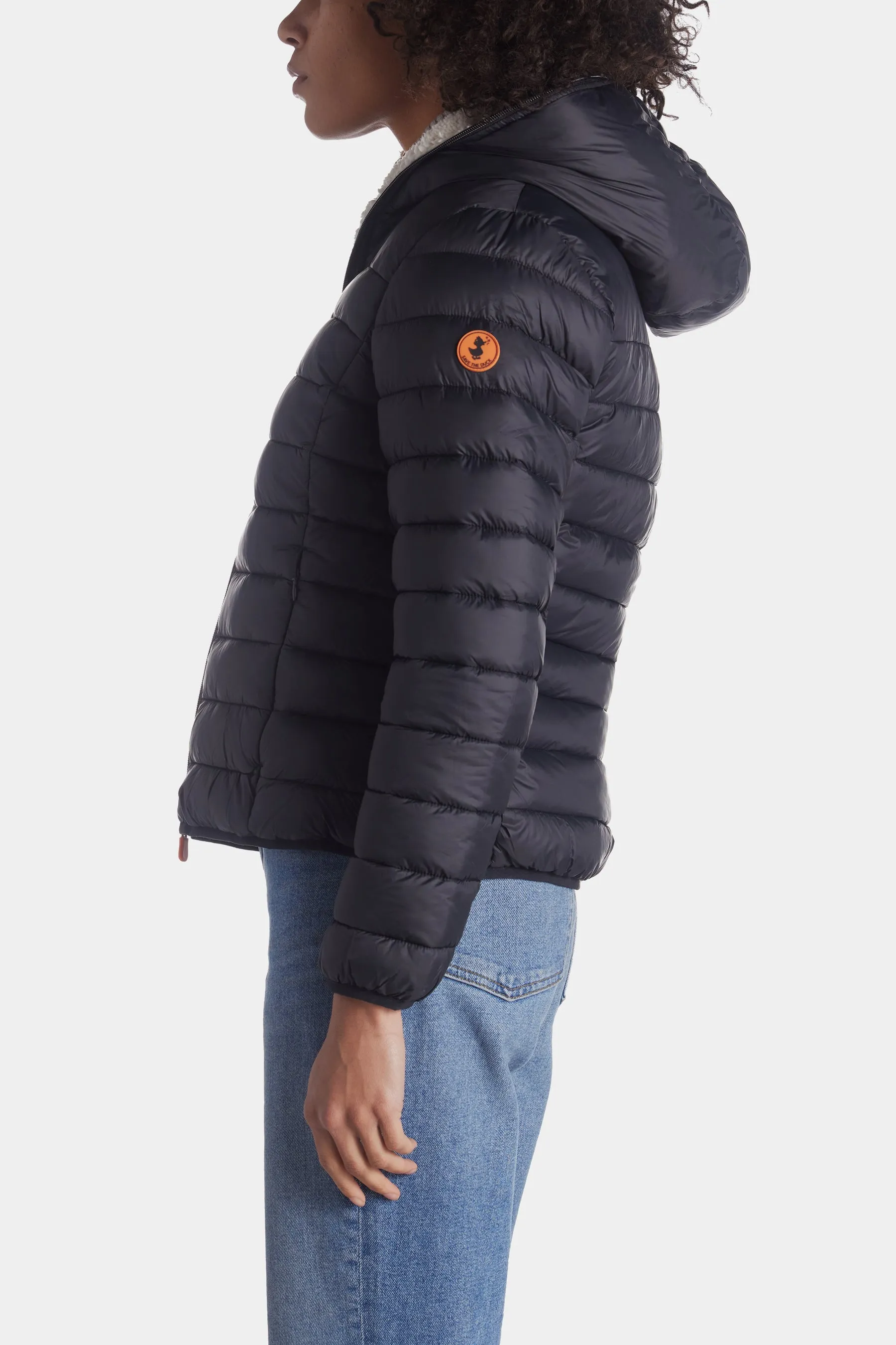 Gwen Hooded Sherpa sold by Lord & Taylor product image thumbnail 3