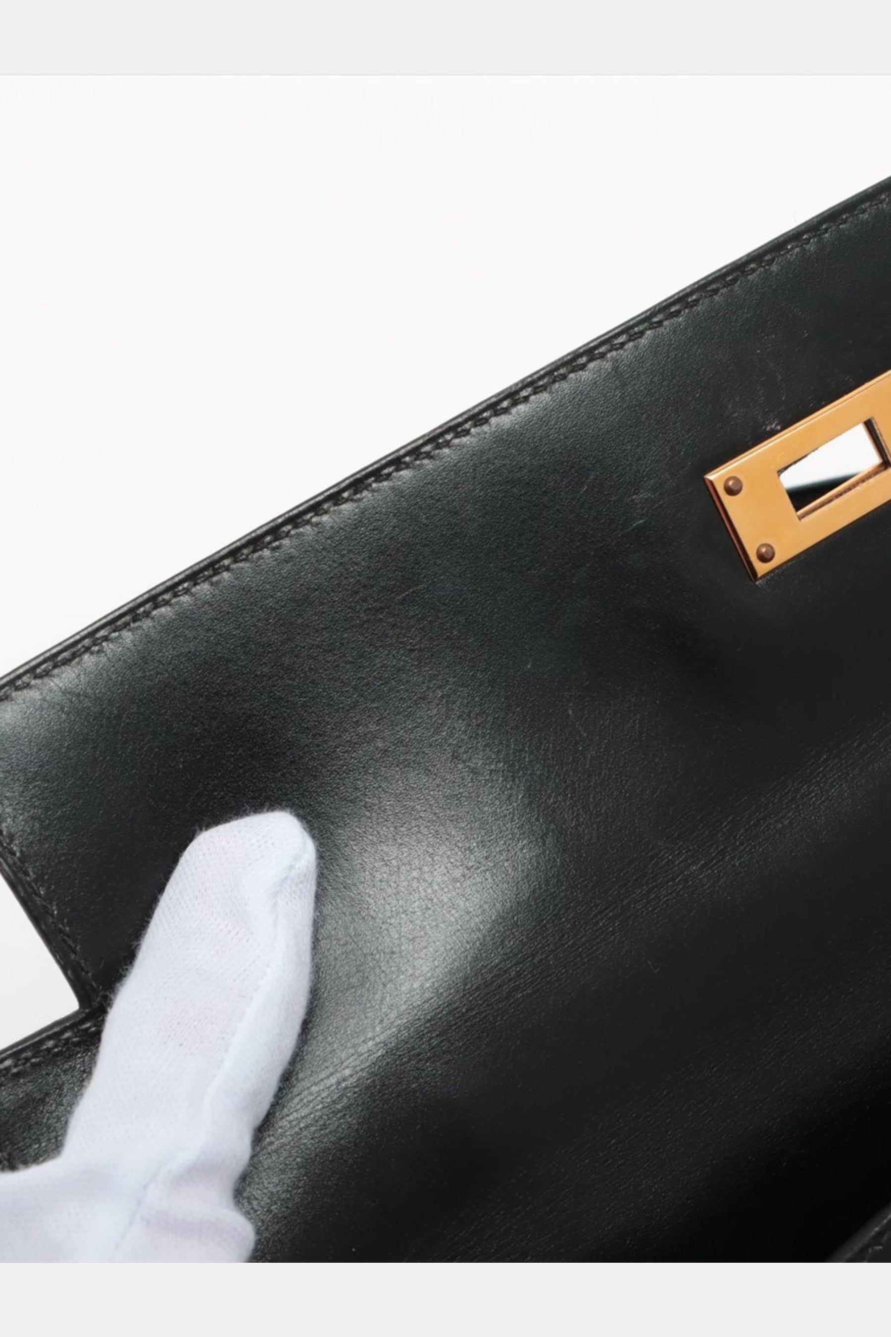 Kelly 32 Box Calf Handbag sold by Lord & Taylor product image thumbnail 2