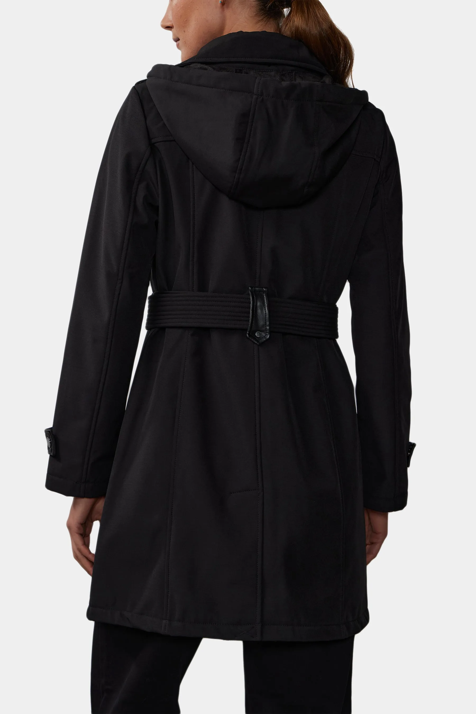 Softshell Belted Jacket sold by Lord & Taylor product image thumbnail 2