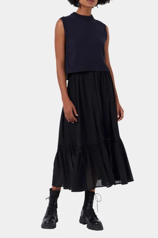 Anitta Cora Drape Midi Skirt sold by Lord & Taylor
