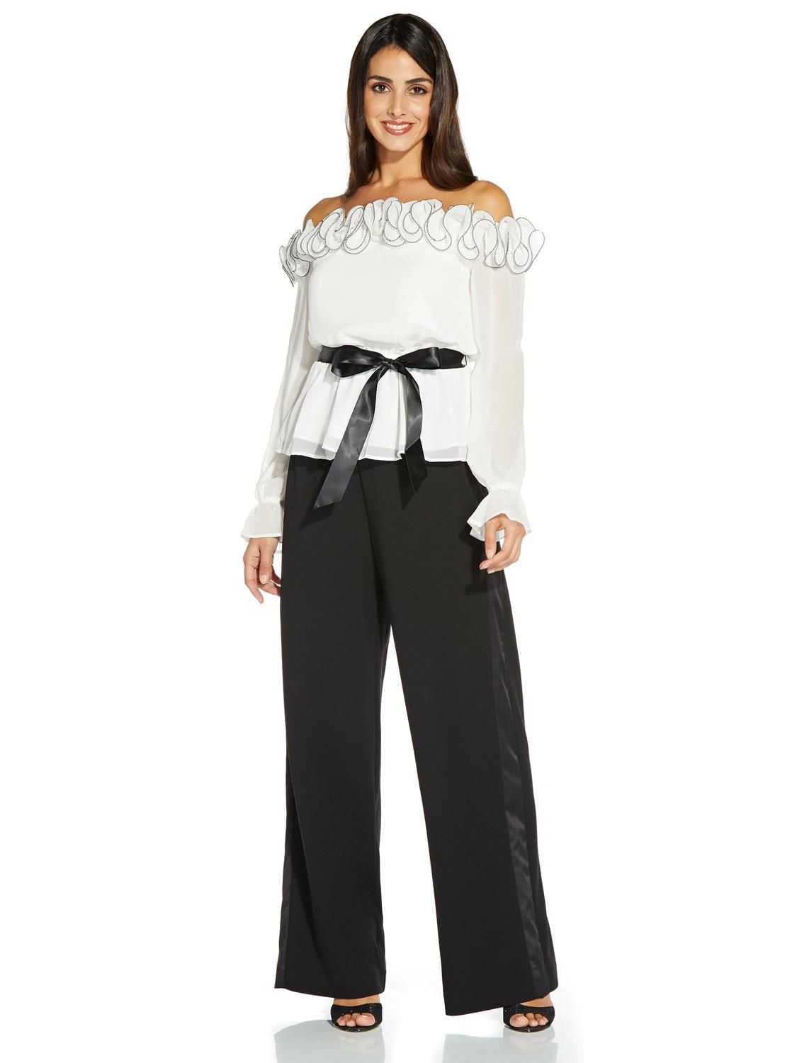 Off Shoulder Ruffle Top sold by Lord & Taylor