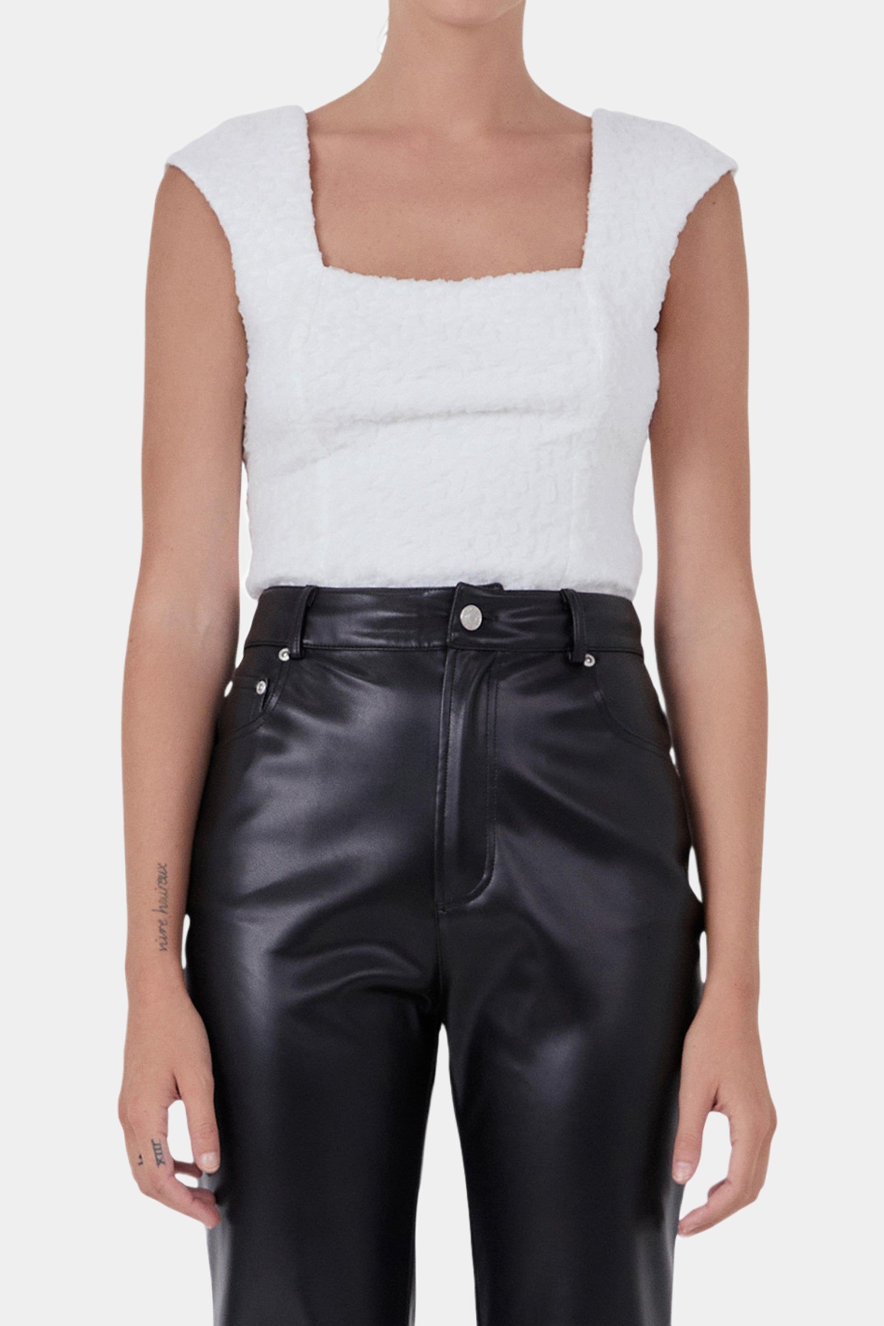 Textured Tulle Top sold by Lord & Taylor product image thumbnail 3