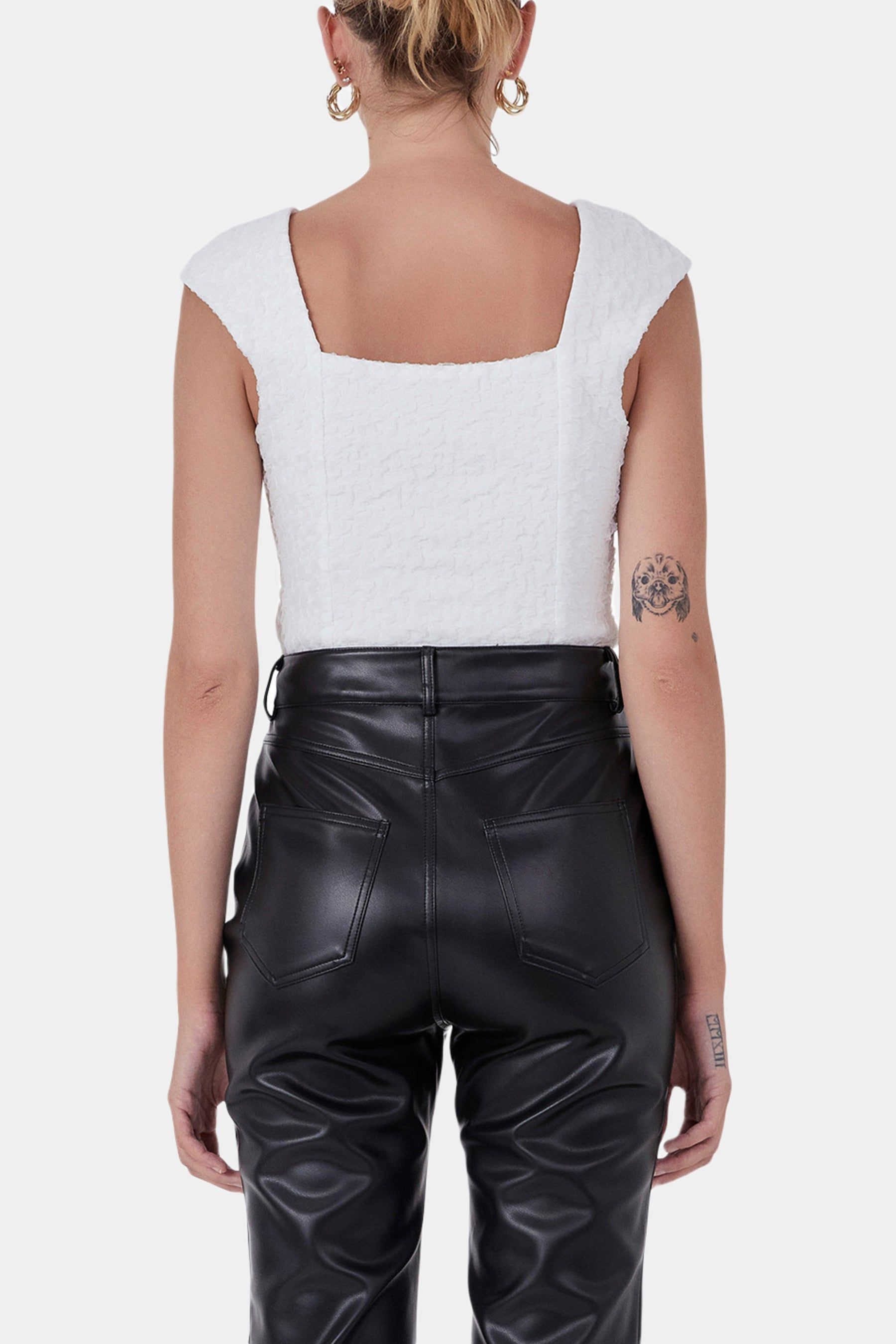 Textured Tulle Top sold by Lord & Taylor product image thumbnail 4