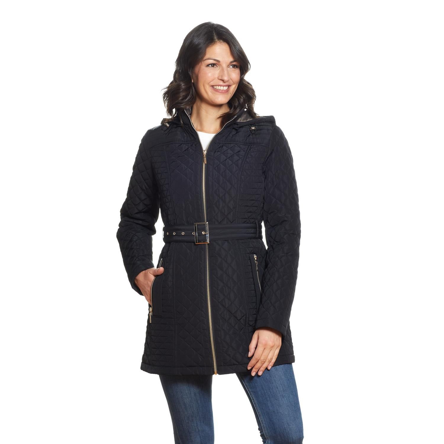 Belted Quilt Coat sold by Lord & Taylor