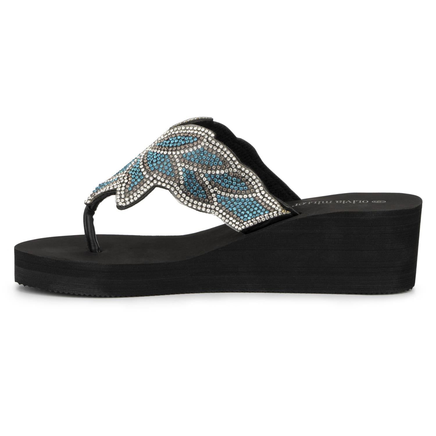 Gold Coast Eva Wedge Sandals sold by Lord & Taylor product image thumbnail 3