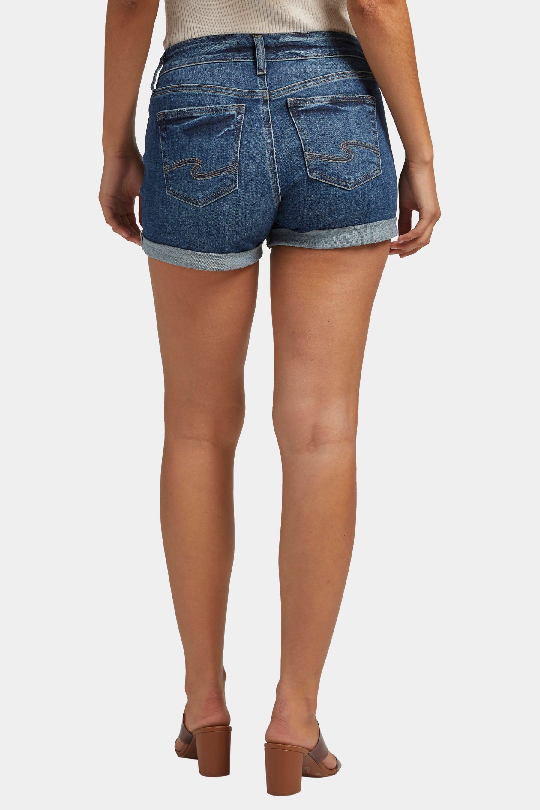 Mid-Rise Cross-hatch Look Shorts sold by Lord & Taylor product image thumbnail 2