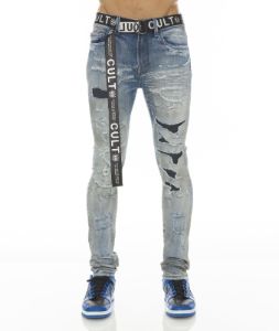 Punk Super Skinny Stretch Jeans sold by Lord & Taylor