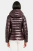 Kimmy High-Shine Puffer sold by Lord & Taylor