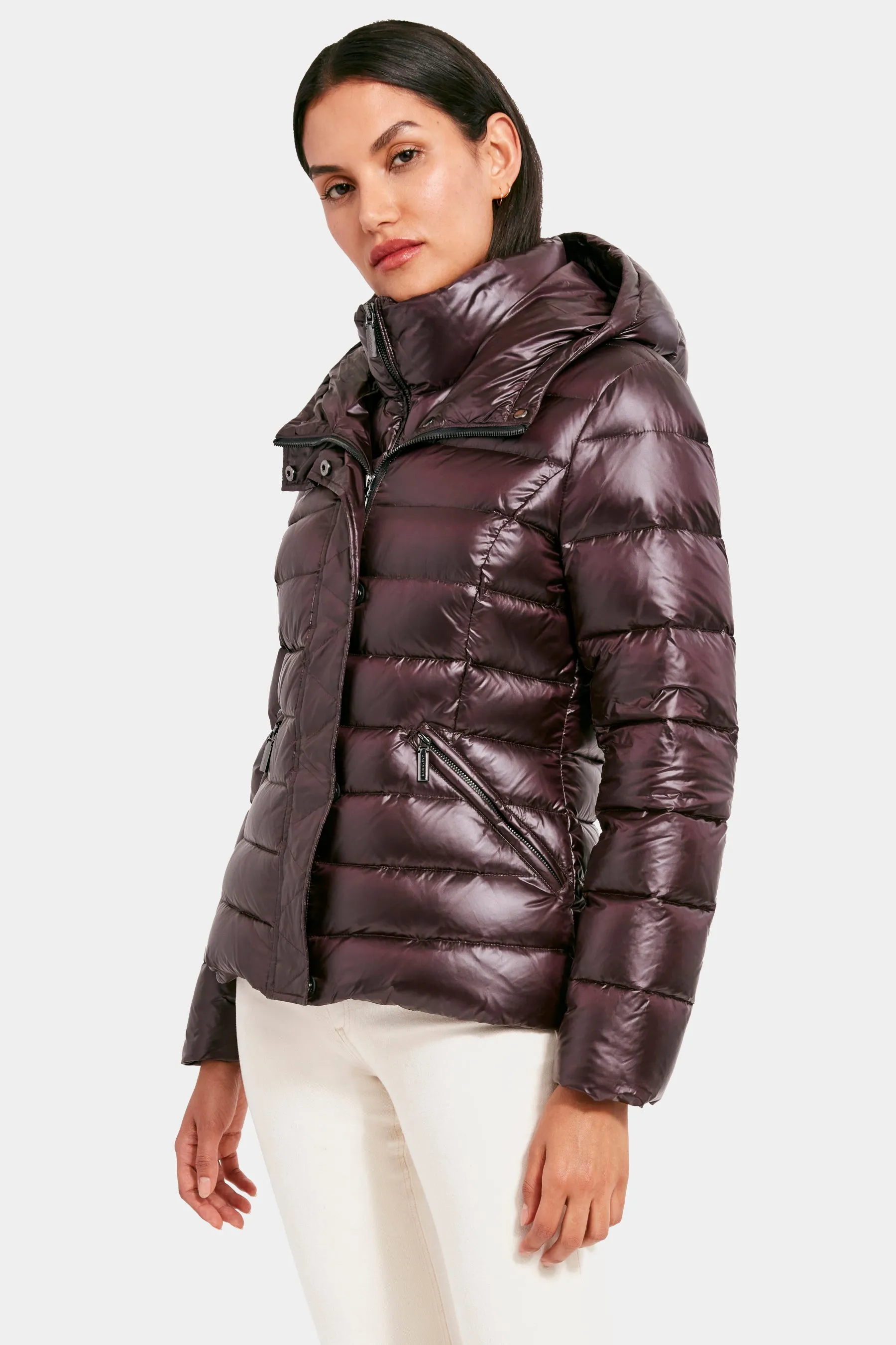 Kimmy High-Shine Puffer sold by Lord & Taylor product image thumbnail 4