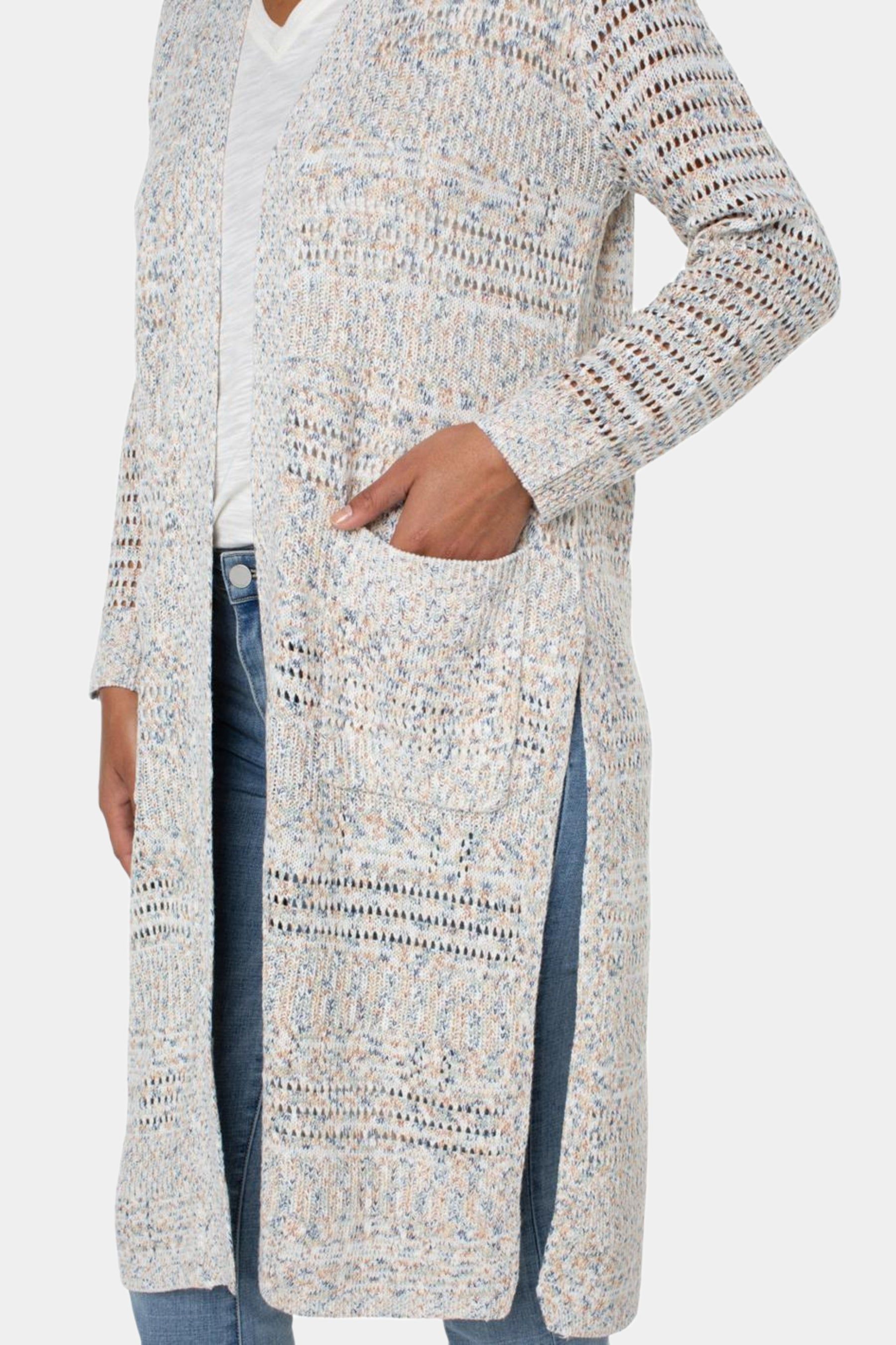 Long Line Cardigan sold by Lord & Taylor product image thumbnail 2