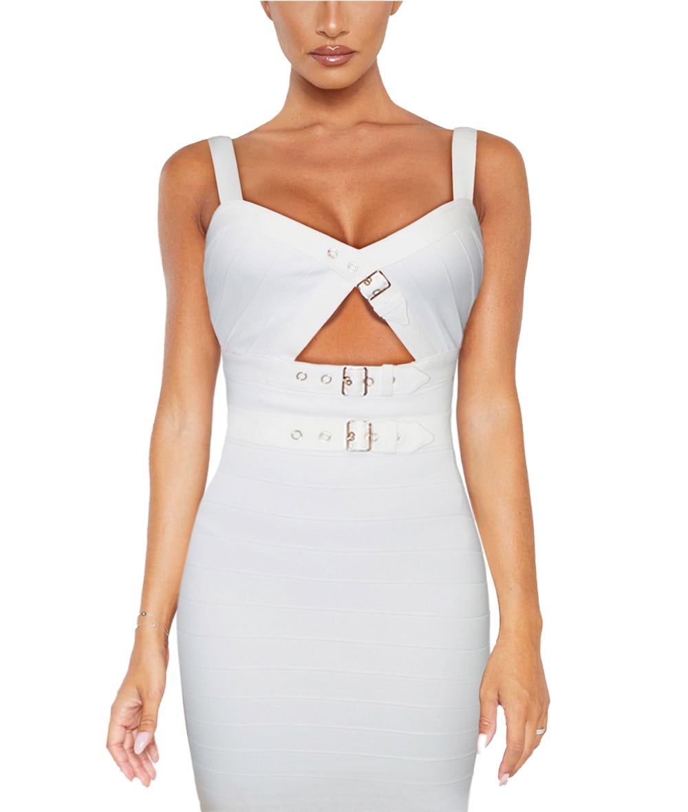 Belt Cutout Bodycon Stretch Midi Bandage Dress sold by Lord & Taylor product image thumbnail 25
