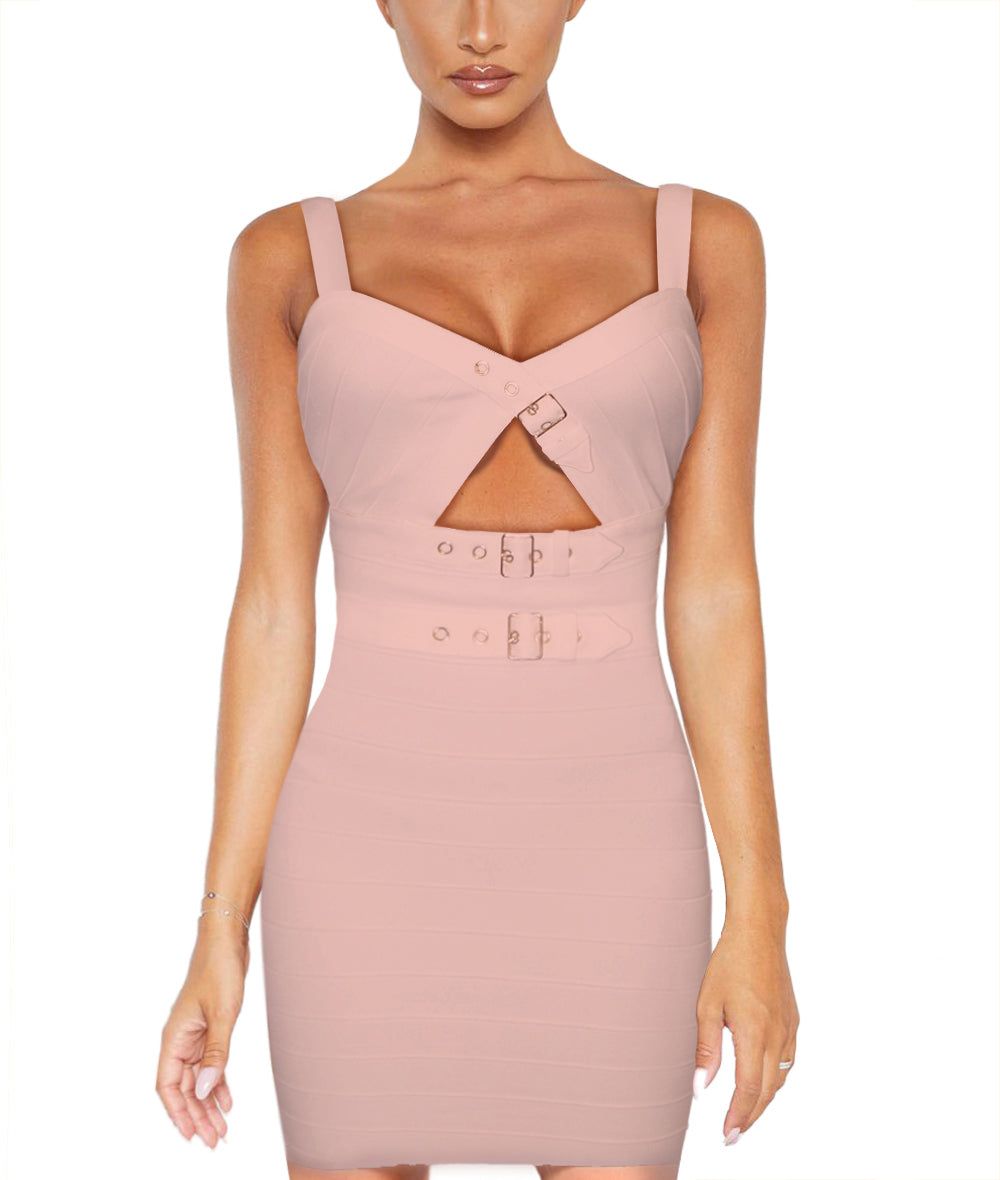 Belt Cutout Bodycon Stretch Midi Bandage Dress sold by Lord & Taylor product image thumbnail 22