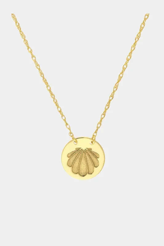 So You Etched Seashell Mini Disc Adjustable Necklace sold by Lord & Taylor