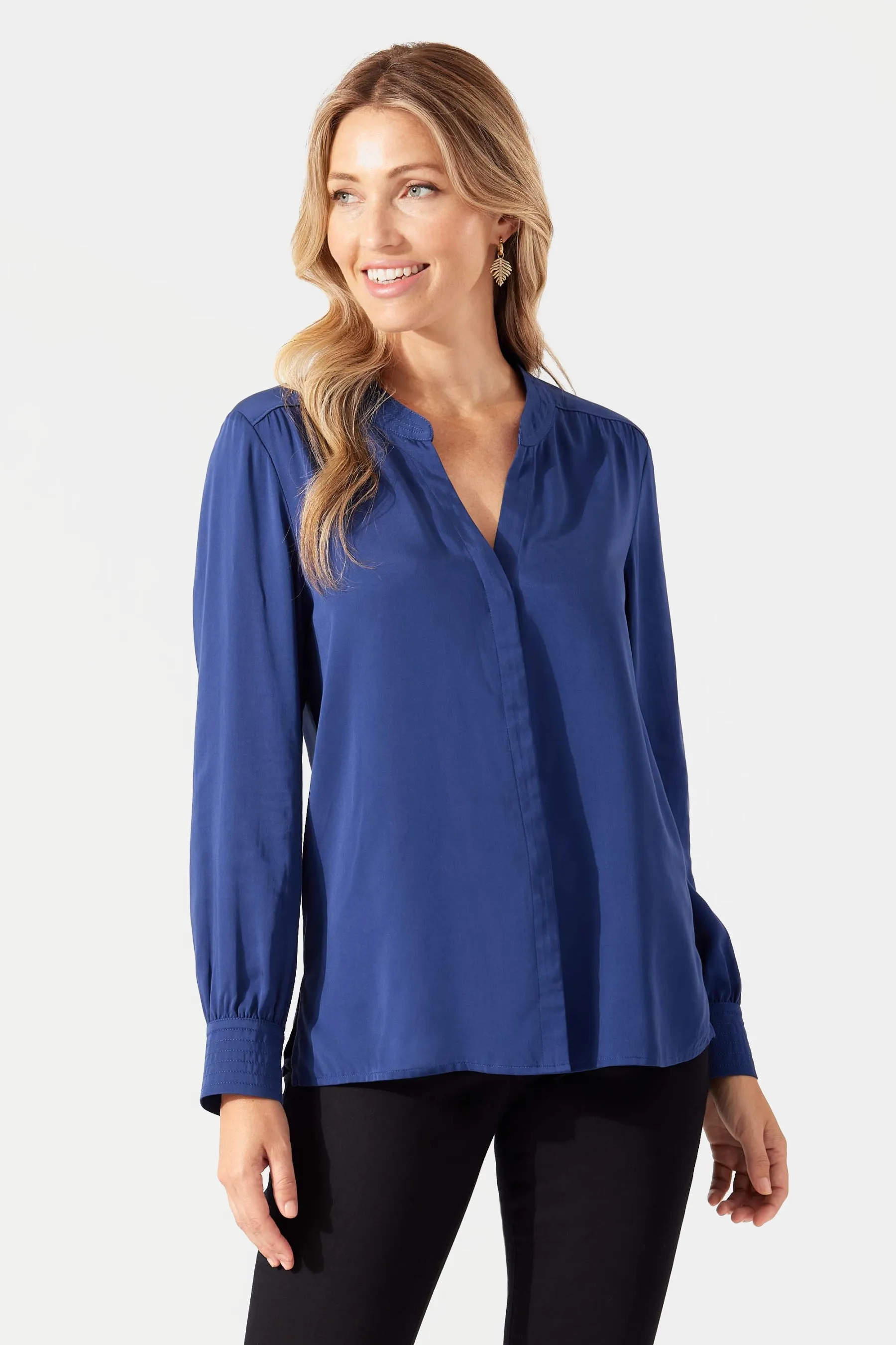 Laguna Bay Woven Top sold by Lord & Taylor