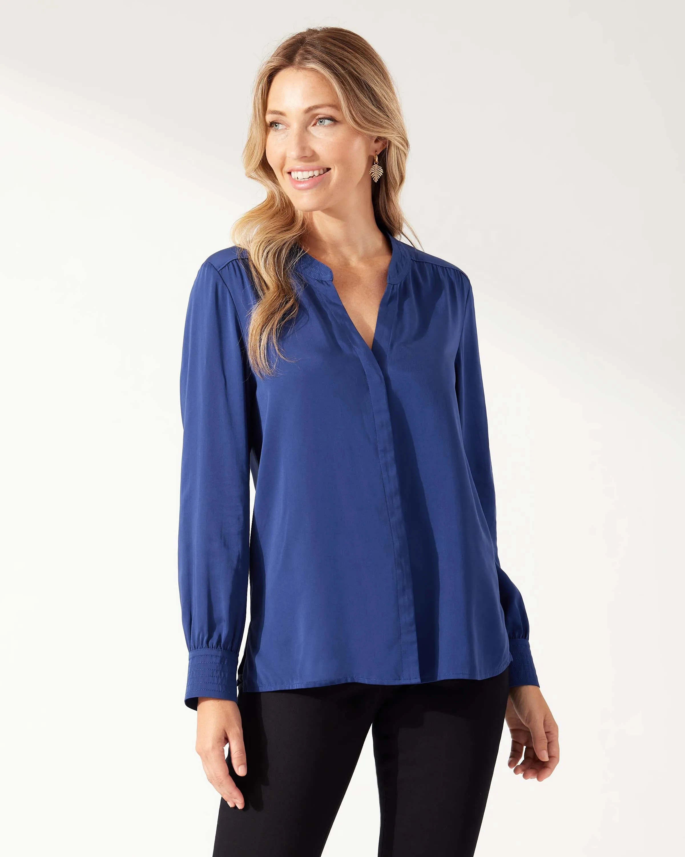 Laguna Bay Woven Top sold by Lord & Taylor product image thumbnail 4