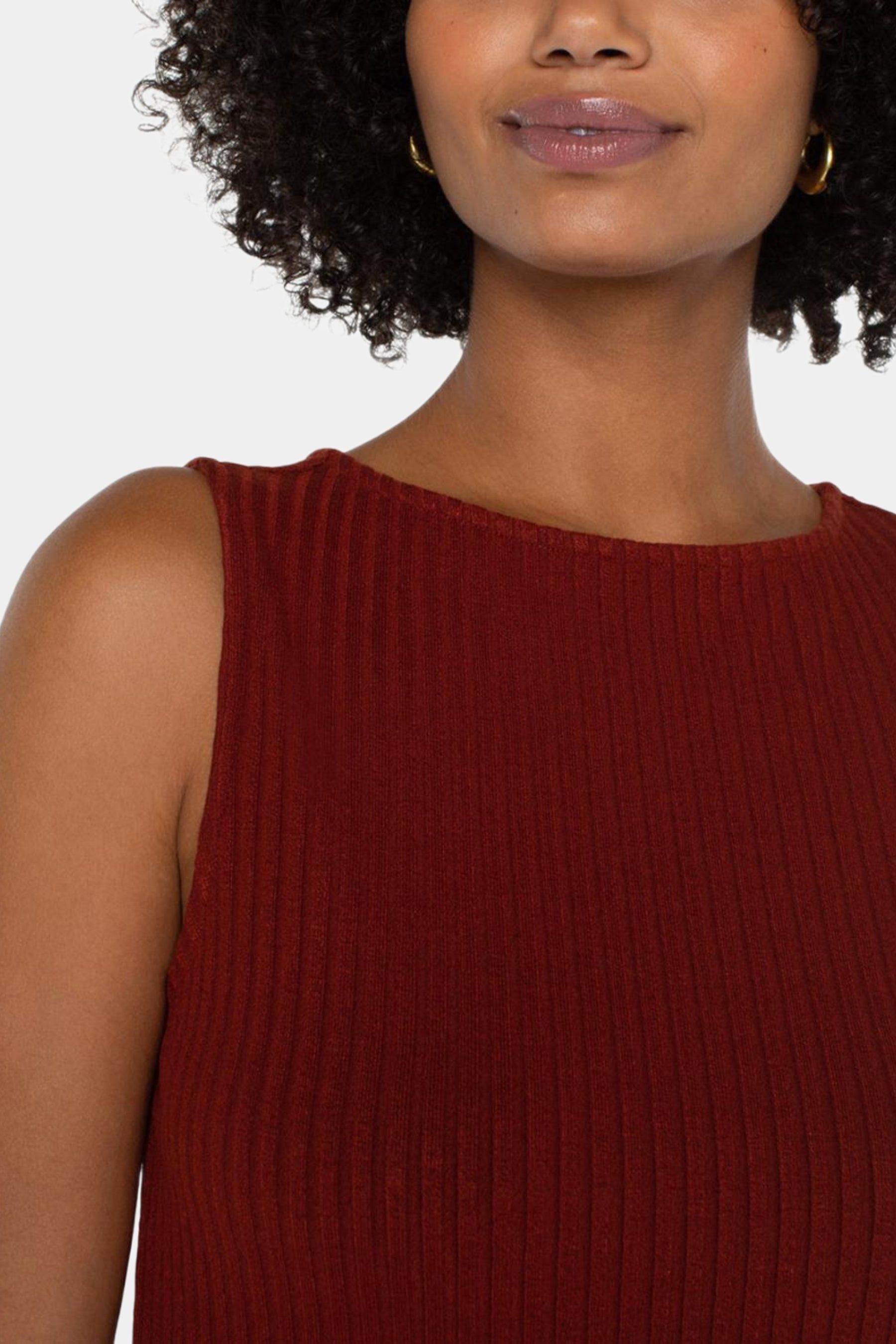 Boat Neck Rib Knit Top sold by Lord & Taylor product image thumbnail 9