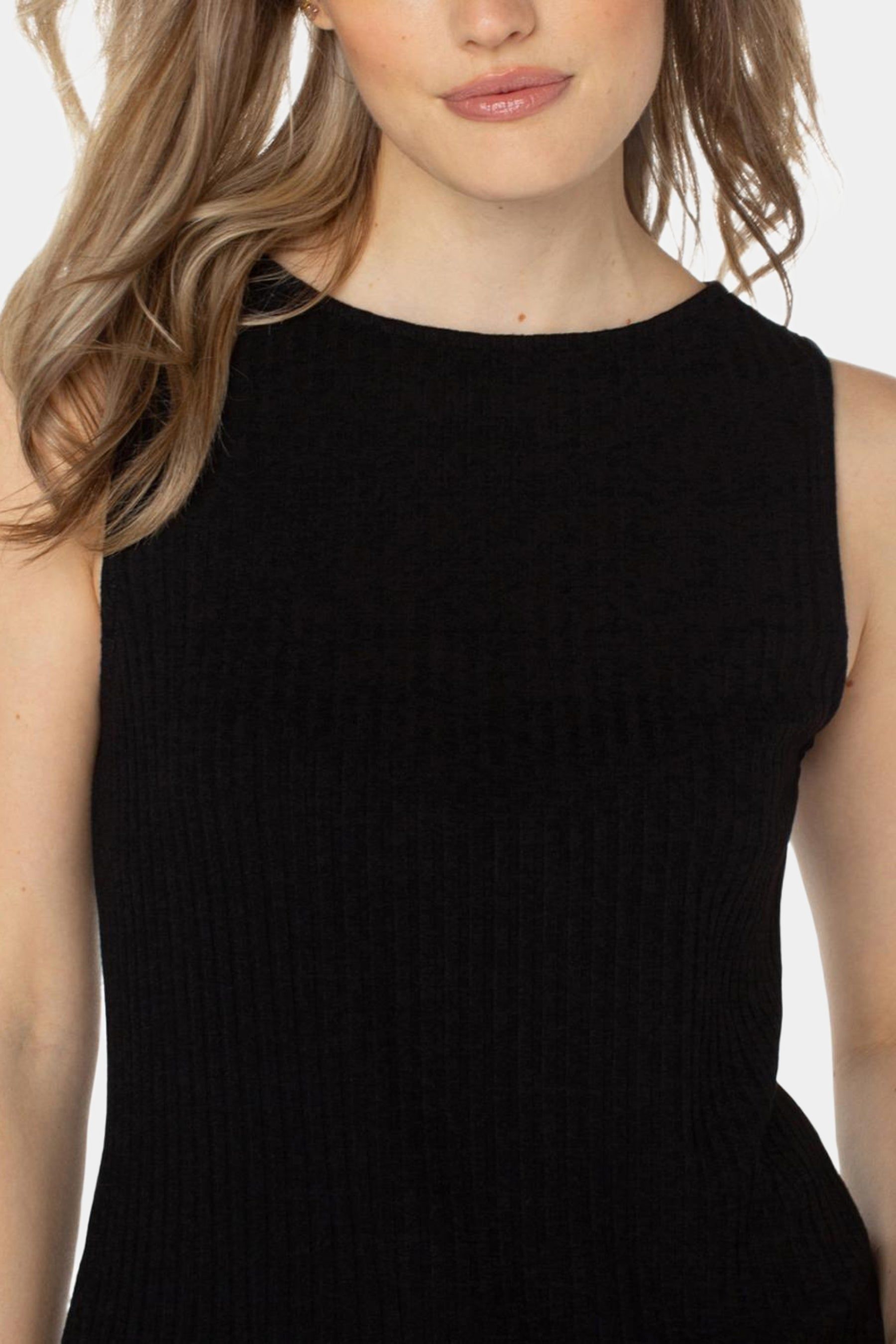 Boat Neck Rib Knit Top sold by Lord & Taylor product image thumbnail 5