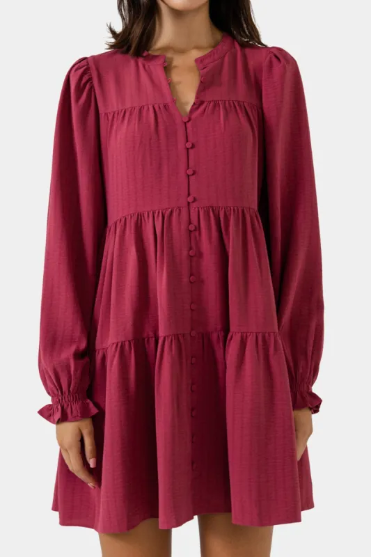 Tiered Mini Dress sold by Lord & Taylor