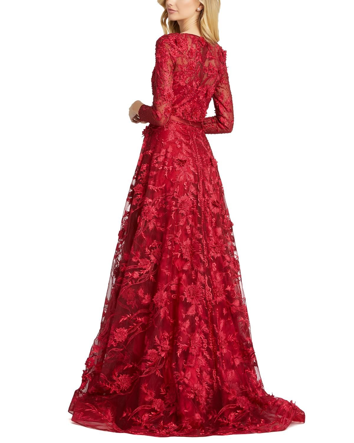 Long Sleeve Gown sold by Lord & Taylor product image thumbnail 7