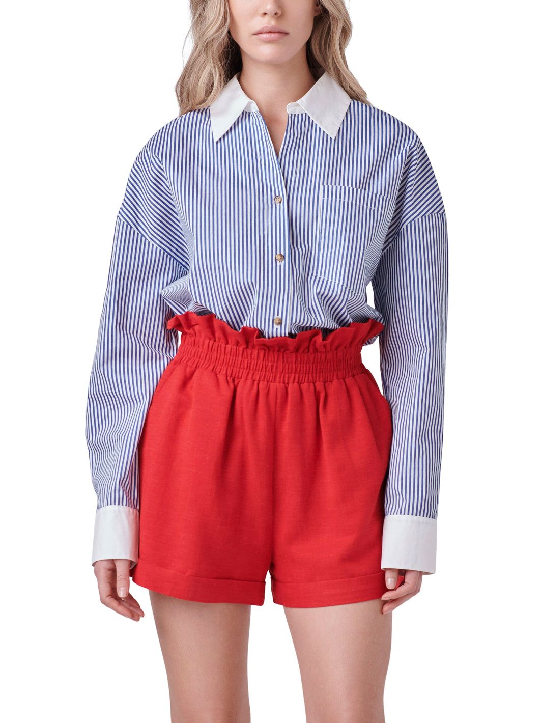 Striped Poplin Shirt sold by Lord & Taylor product image thumbnail 6
