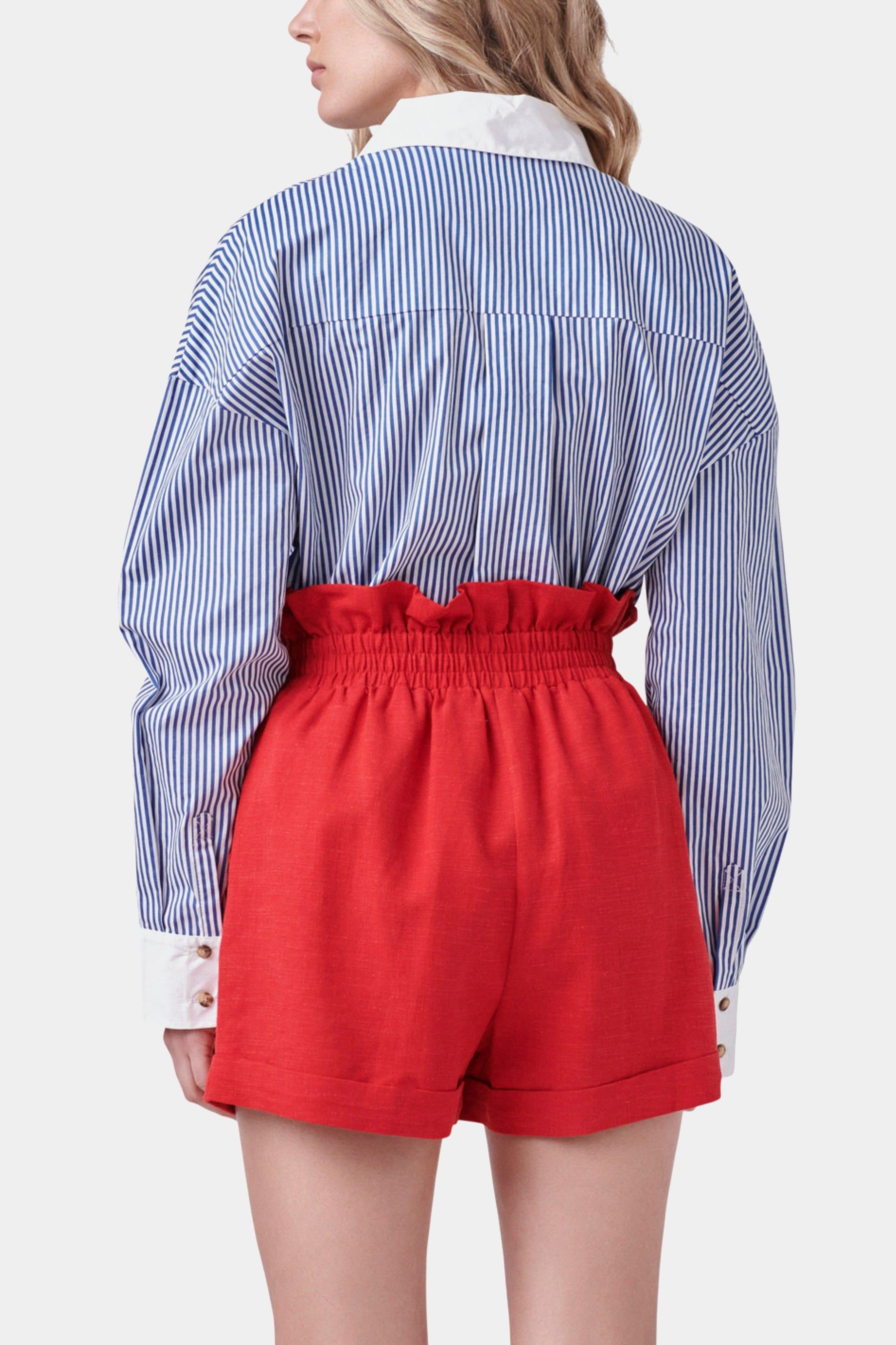 Striped Poplin Shirt sold by Lord & Taylor product image thumbnail 3